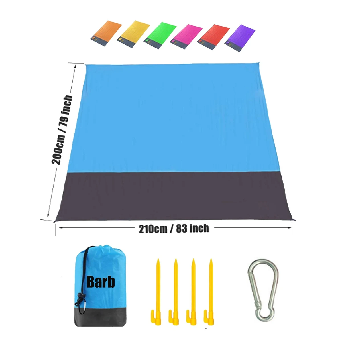 Waterproof Portable Camping Picnic Mat Beach Blanket 1