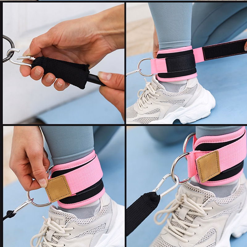 Gantry Frame Fitness Leg Strength Ankle Gaiter Strap