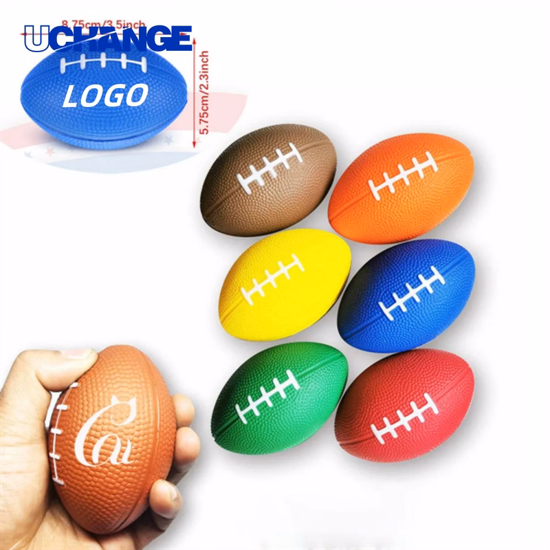 PU Foam Anti-Stress Rugby Ball