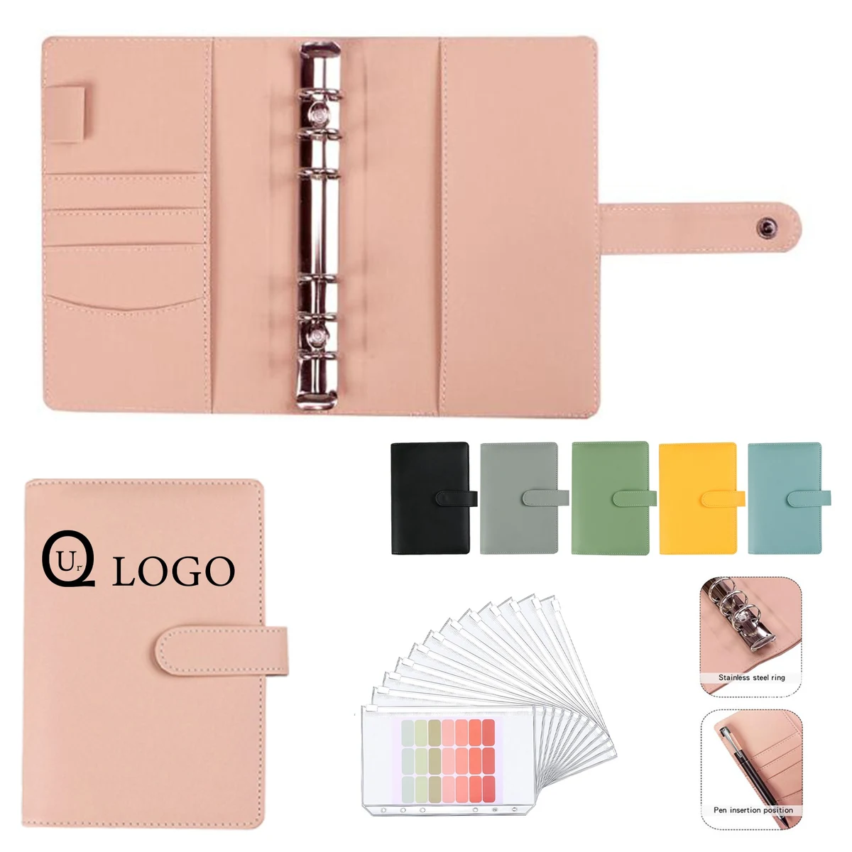 A5 Pu Loose-Leaf Notebook 1