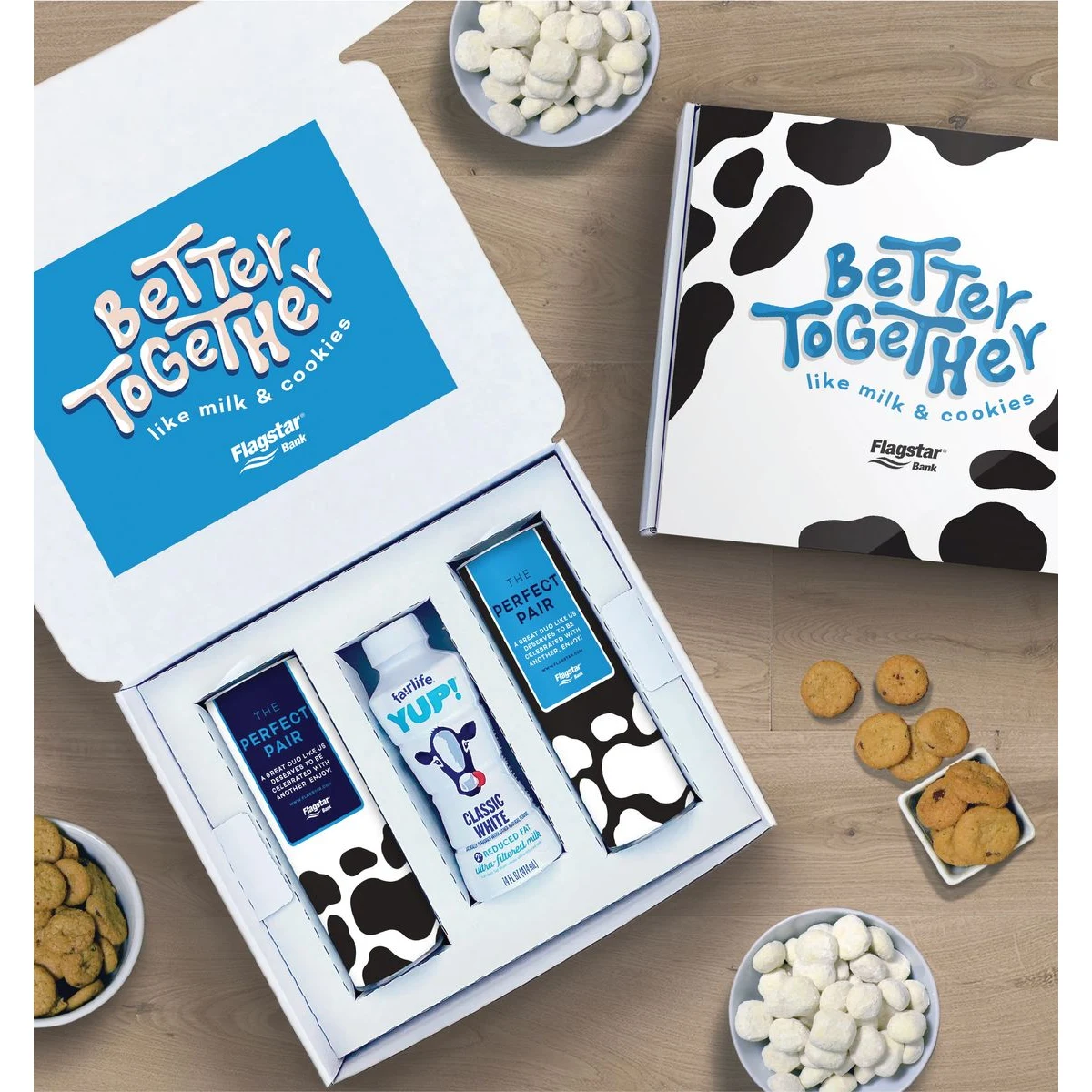 Milk & Cookies Specialty Custom Gift Box 1