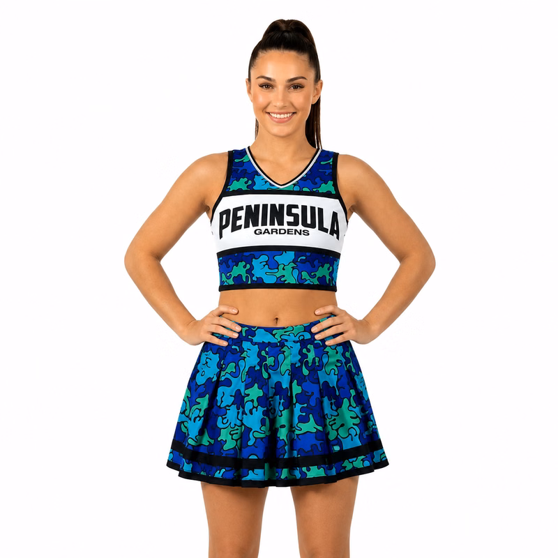 UPHILL™ Sleeveless Cheerleader Uniform