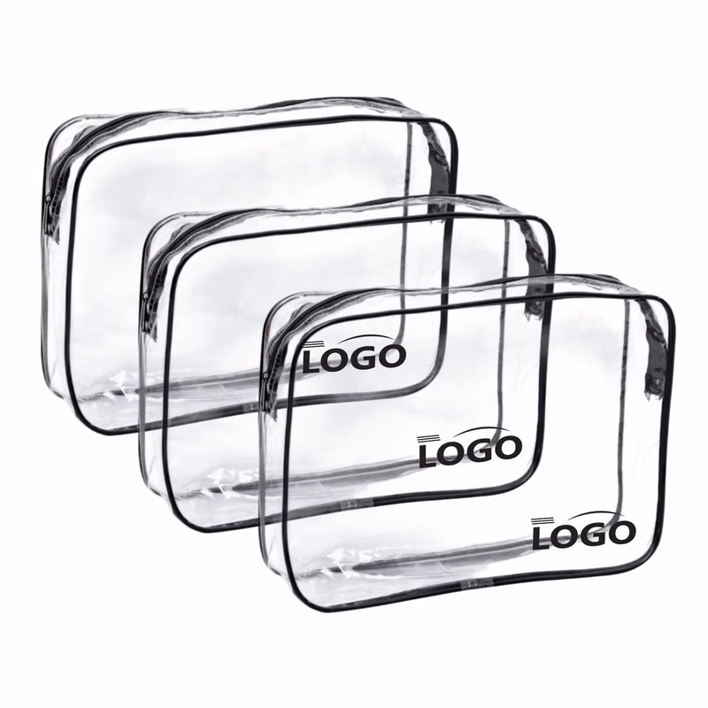 Clear PVC Toiletry Bag Travel Cosmetic