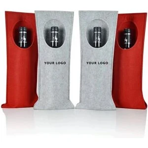 Felt Wine Bottle Bag 1