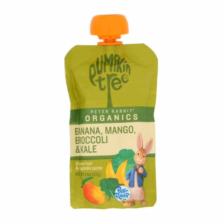 Peter Rabbit Baby Food 10pk - Kale Broccoli Mango
