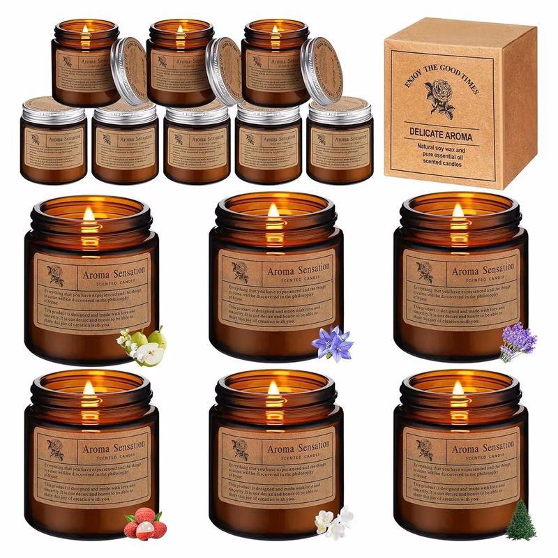 Candles for Home Scented Aromatherapy Gifts