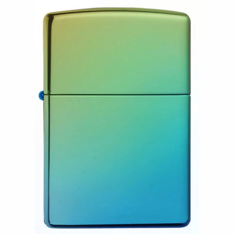 Genuine Zippo windproof lighter - High Polish Teal
