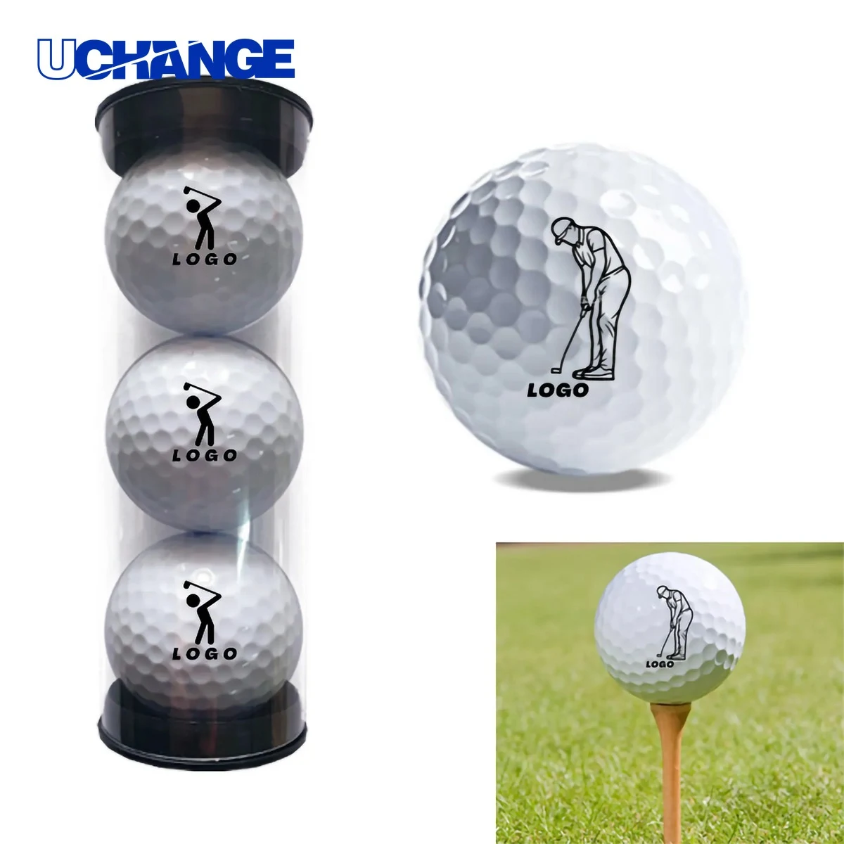 Promotional Golf Ball Tube Set 1