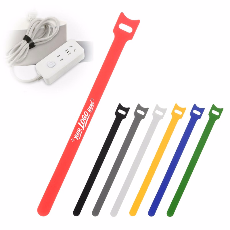 Reusable Hook And Loop Cable Tie For Wire Management