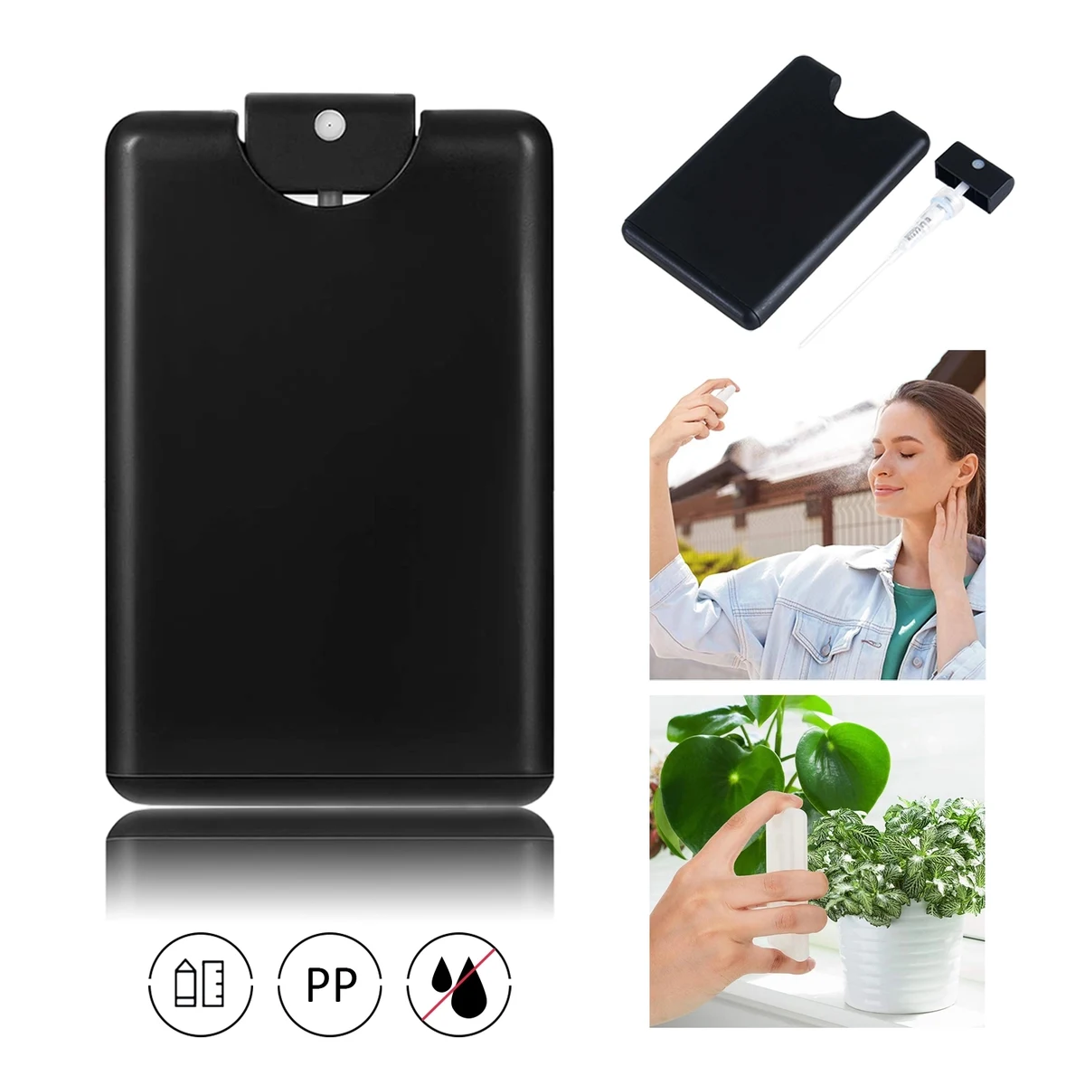 20Ml Card Case-Like Plastic Hand Sanitizer Spray Bottles 1