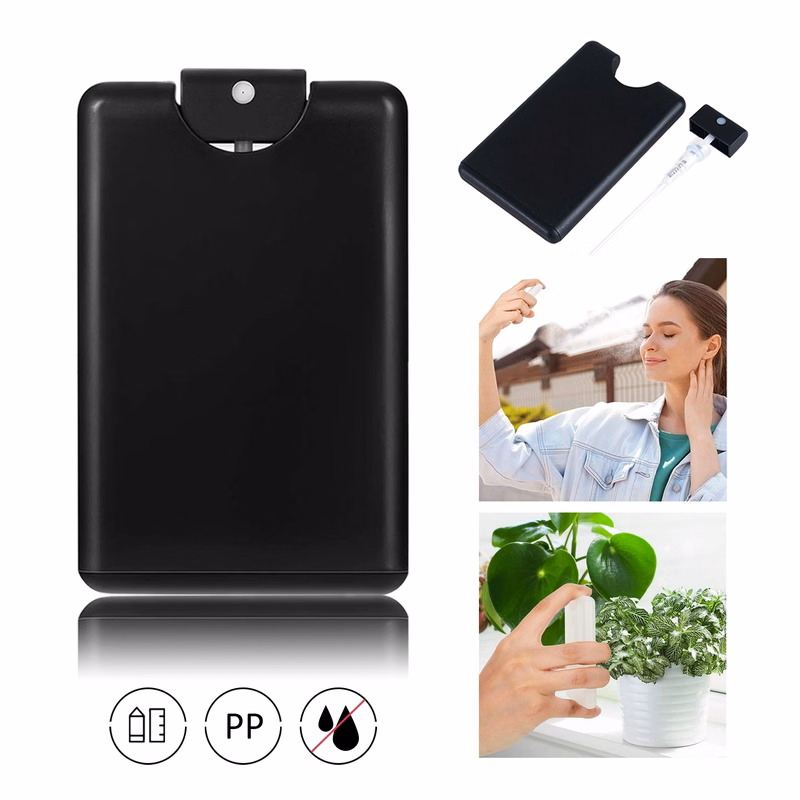 20Ml Card Case-Like Plastic Hand Sanitizer Spray Bottles
