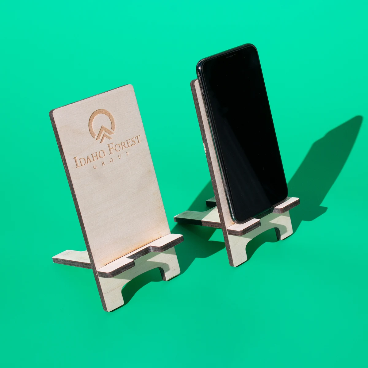 Wood Phone Stand 1