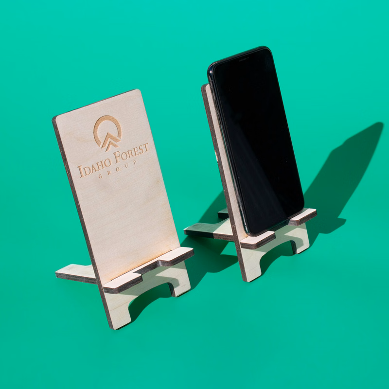 Wood Phone Stand
