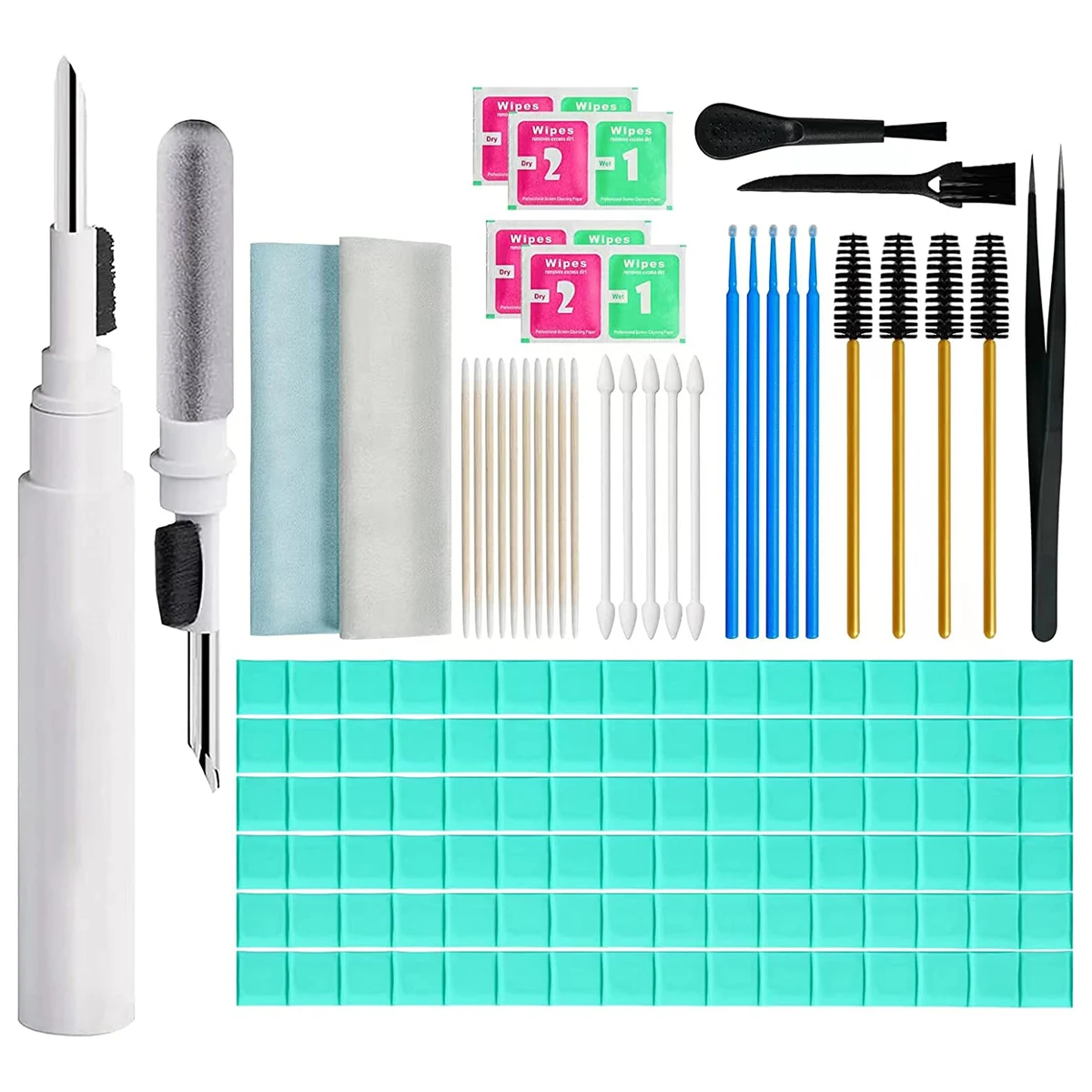 221 Pcs Earbud Cleaning Putty Remove Ear Wax Phone Cleaning Kit 1