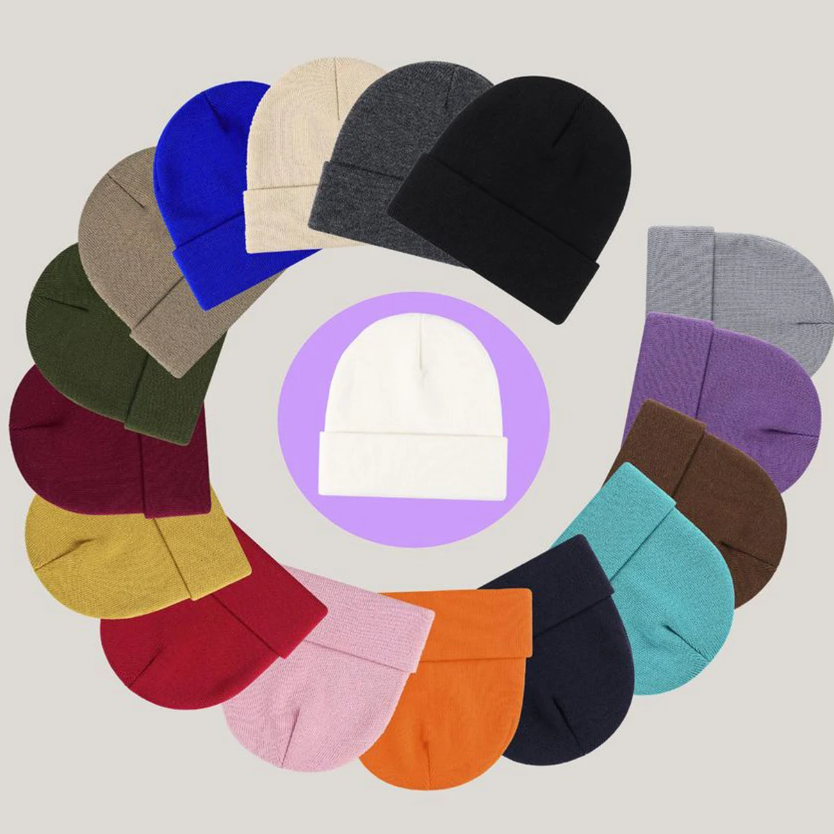 Warm Knit Hat 1