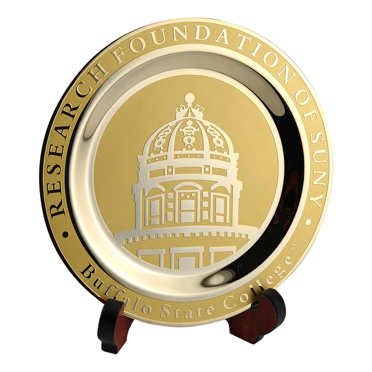 Etched Medallion Award Plates (5") 1