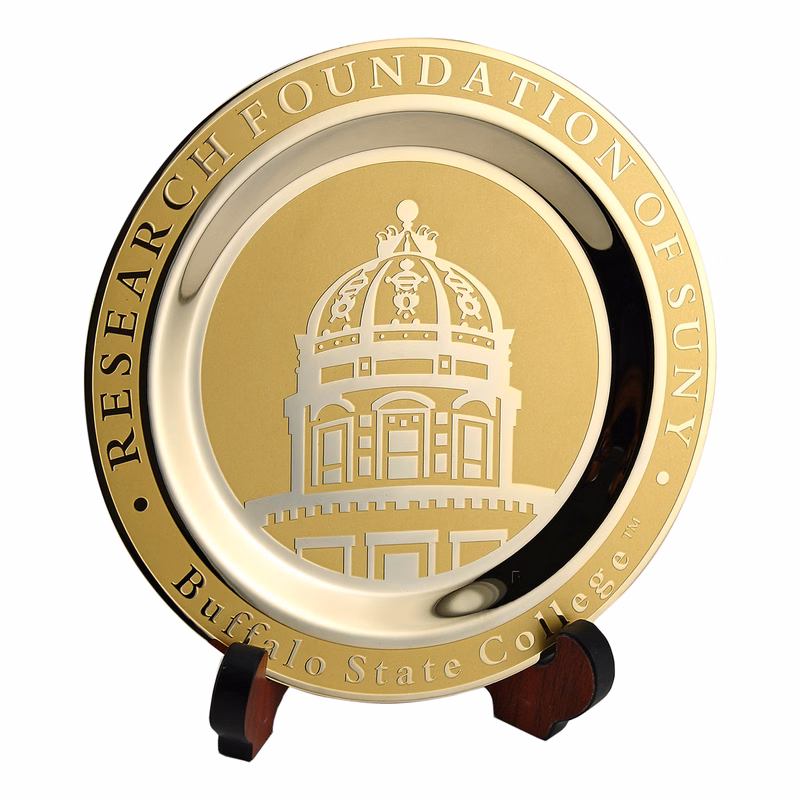 Etched Medallion Award Plates (5")