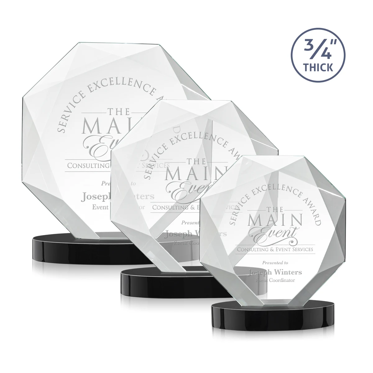Bradford Award on Alberton Base - Black 1