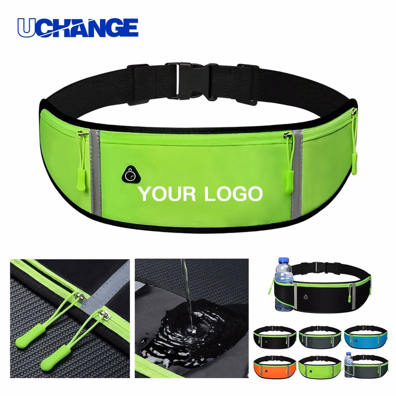 Waist Bag Organizer Nylon Travel with Multi Pocket Design