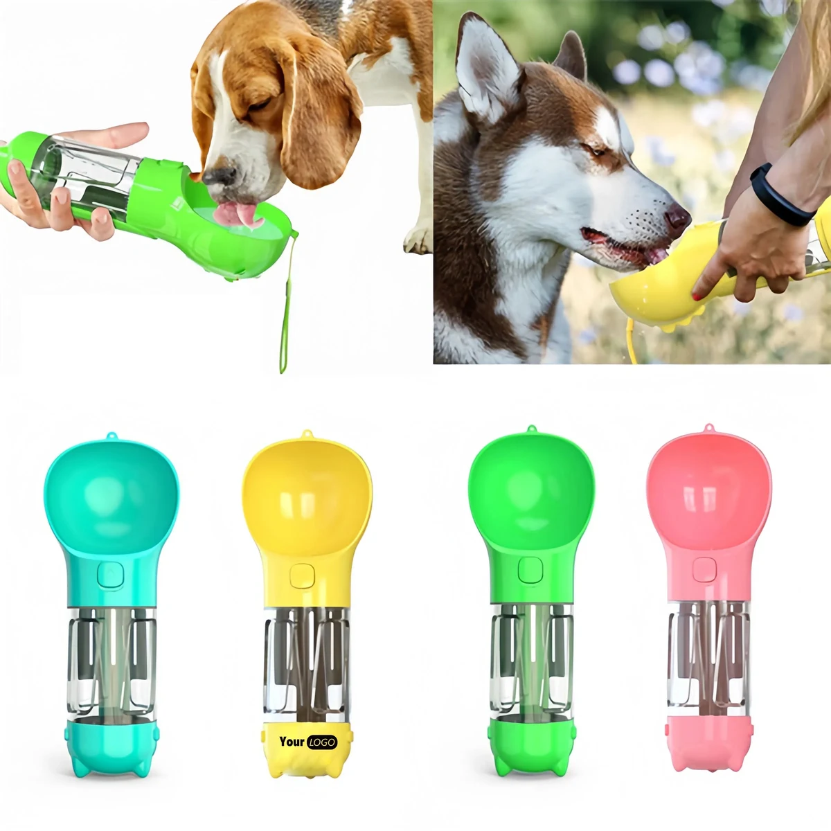 Plastic Outdoor Portable Feeding Cup For Dogs 1