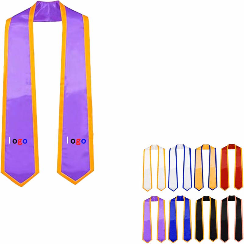 72 Inch Double Layer Satin Graduation Honor Sash