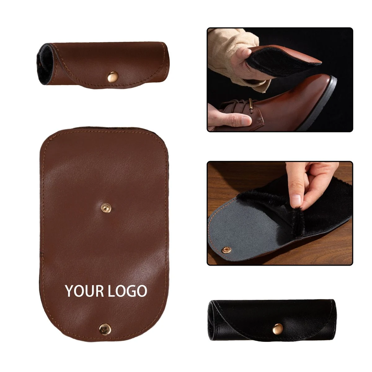 Plush Shoe Cleaning Glove 1