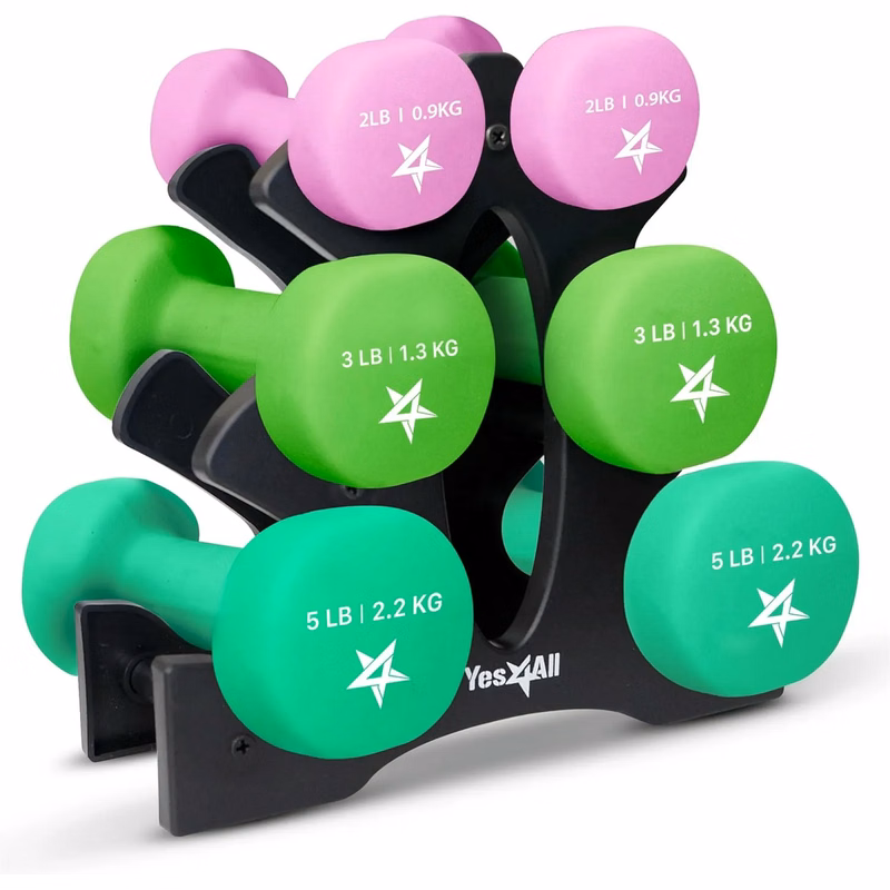 6pcs Combination Dumbbell Set