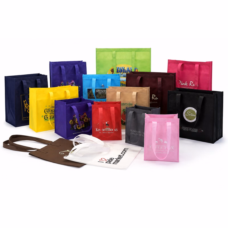 Non-Woven Shopping Bags - Screen Printed