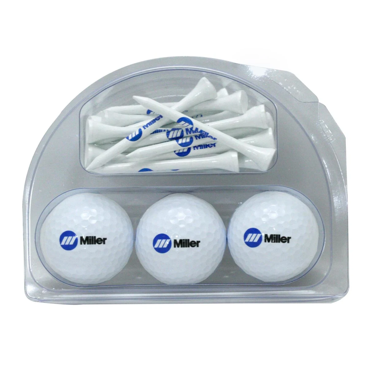 Custom 3 Ball Tournament Pack w/ Golf Tees 1