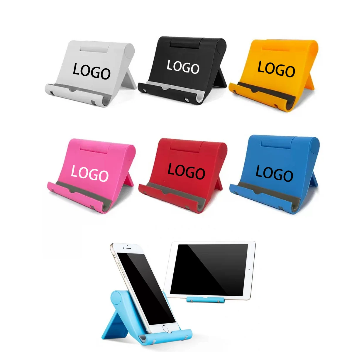 Adjustable Foldable Cell Phone Stand for Desk 1