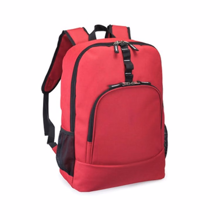 18" Classic Computer Backpacks - Red Padded Back Panel