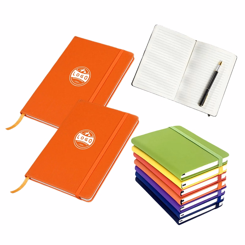 MOQ50 A5 Notebook With Straps