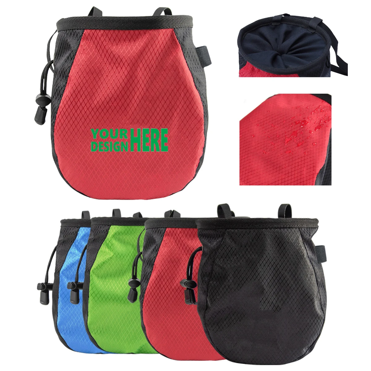 Portable Mountaineering Chalk Bag MOQ 50 1