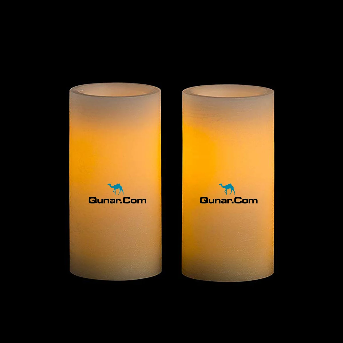6" x 3" Flickering Luxury Faux Candle 1