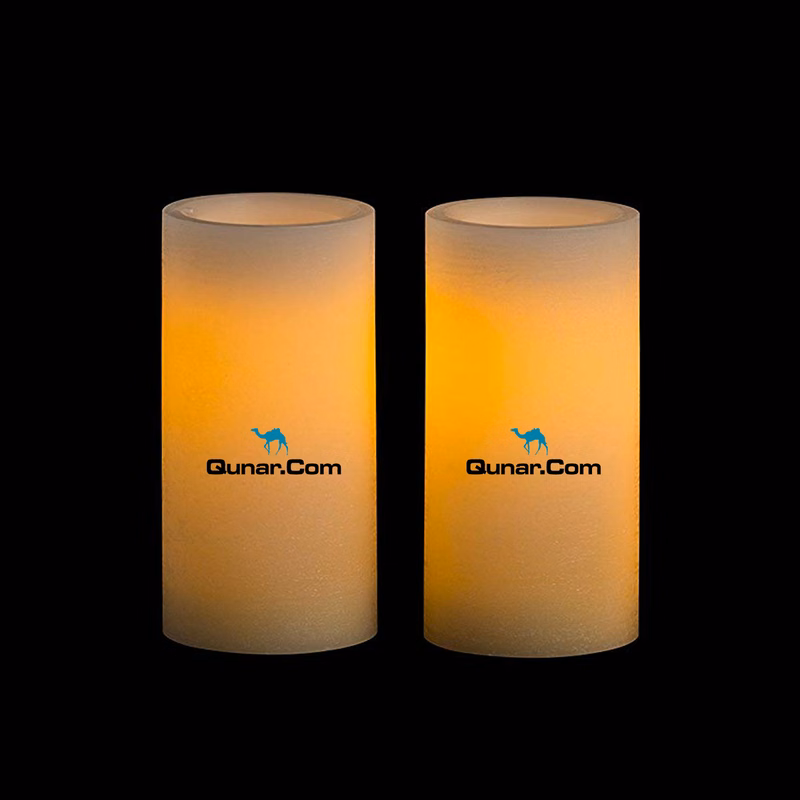 6" x 3" Flickering Luxury Faux Candle