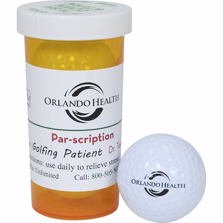 Par Scription Golf Ball Tube