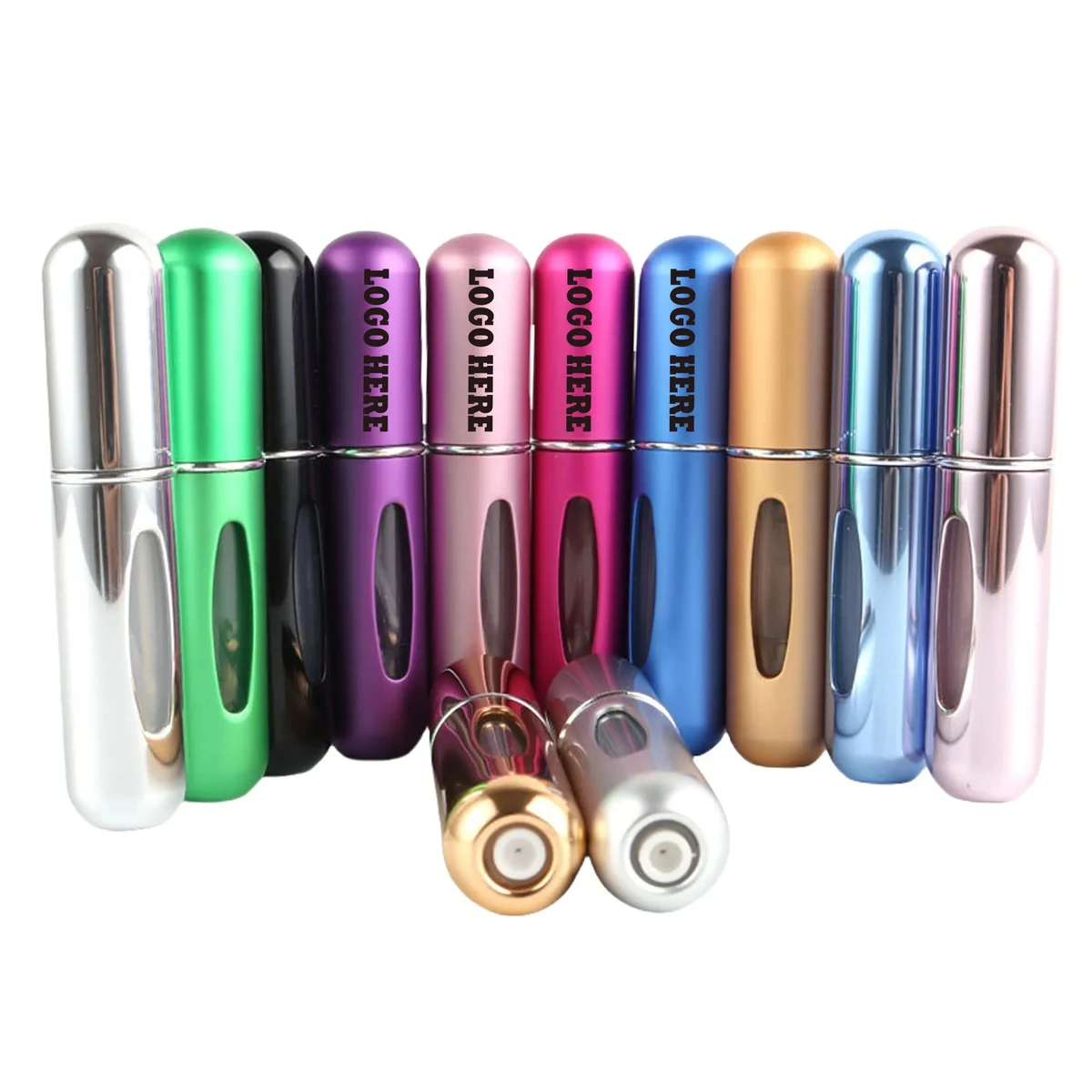 Portable Bottom Refillable Perfume Dispensing Spray Bottle 1