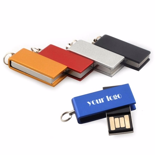 Aluminium Swivel USB Flash Drive