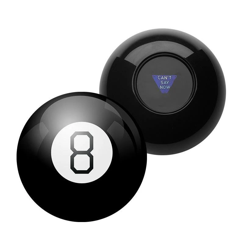 2.76'' Black Magic Fortune-Telling Ball Magic 8 Ball 1