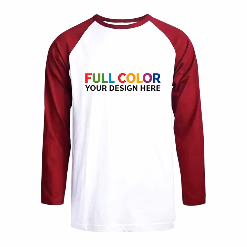Full Color Sublimation Performance Long Sleeve T-Shirt