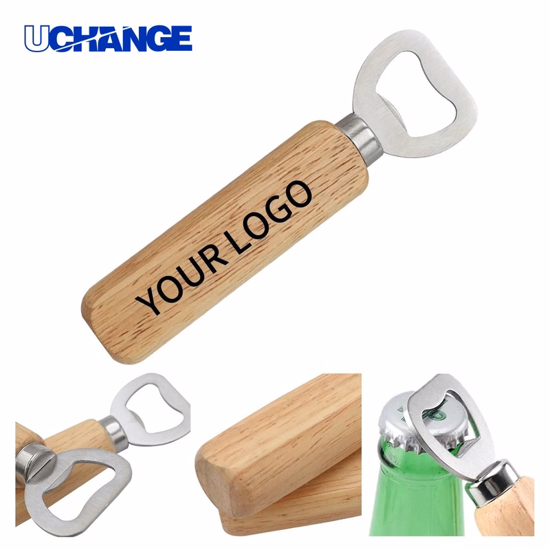 Bottle Opener Tool Wooden Classic Design