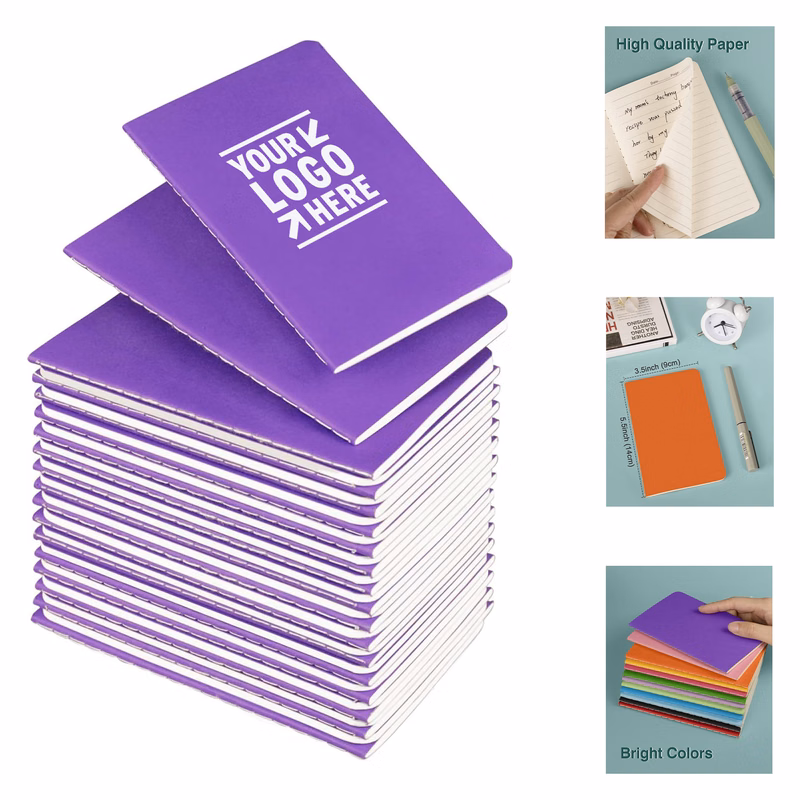 3.5" x 5.5" 30 Sheets Small Notebook