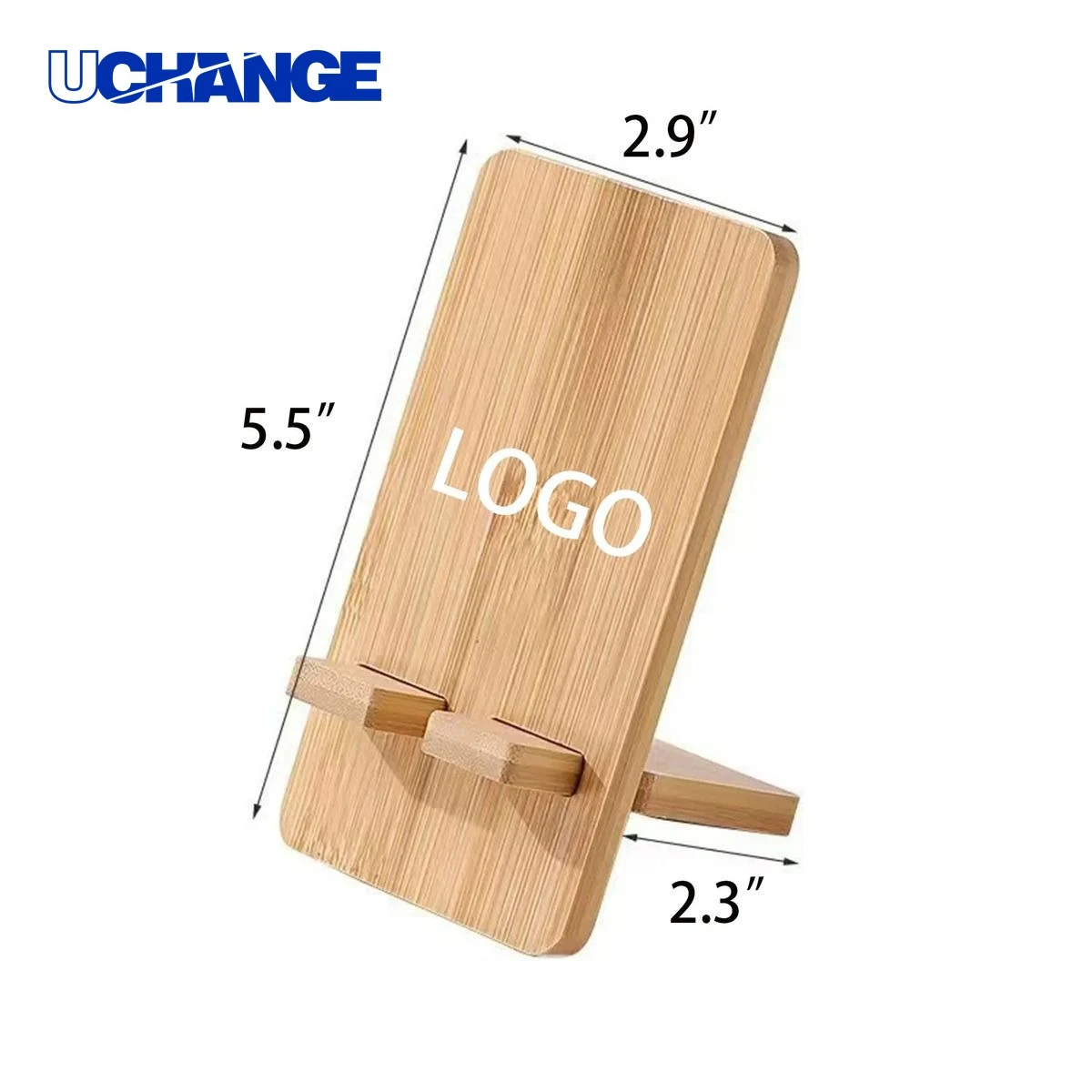 Bamboo Phone Tablet Desktop Stand Holder 1