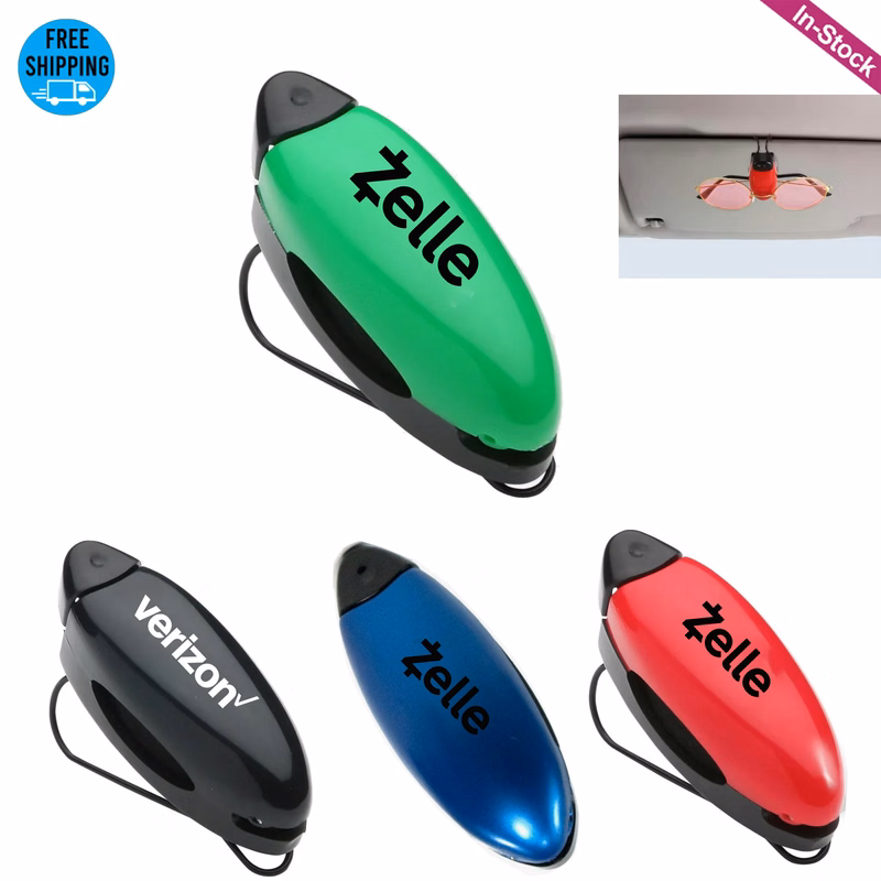 Metallic Sunglasses Clip