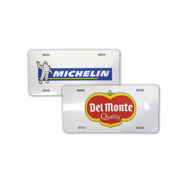 Aluminum License Plates 12" x 6" UV Direct Print