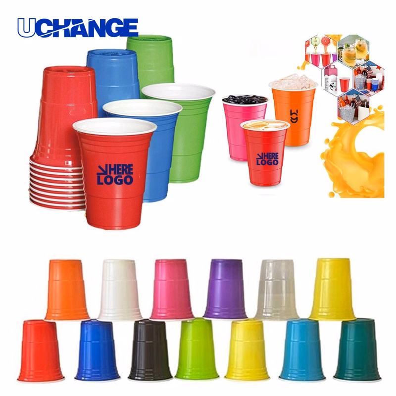 16oz Disposable Plastic Party Cup