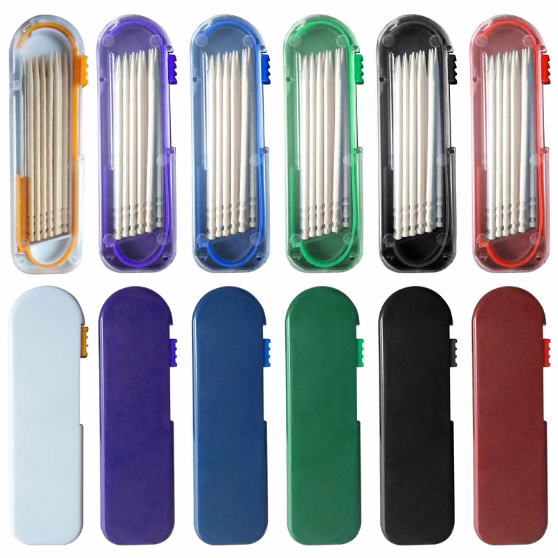 Mini 12pcs Toothpick Dispenser