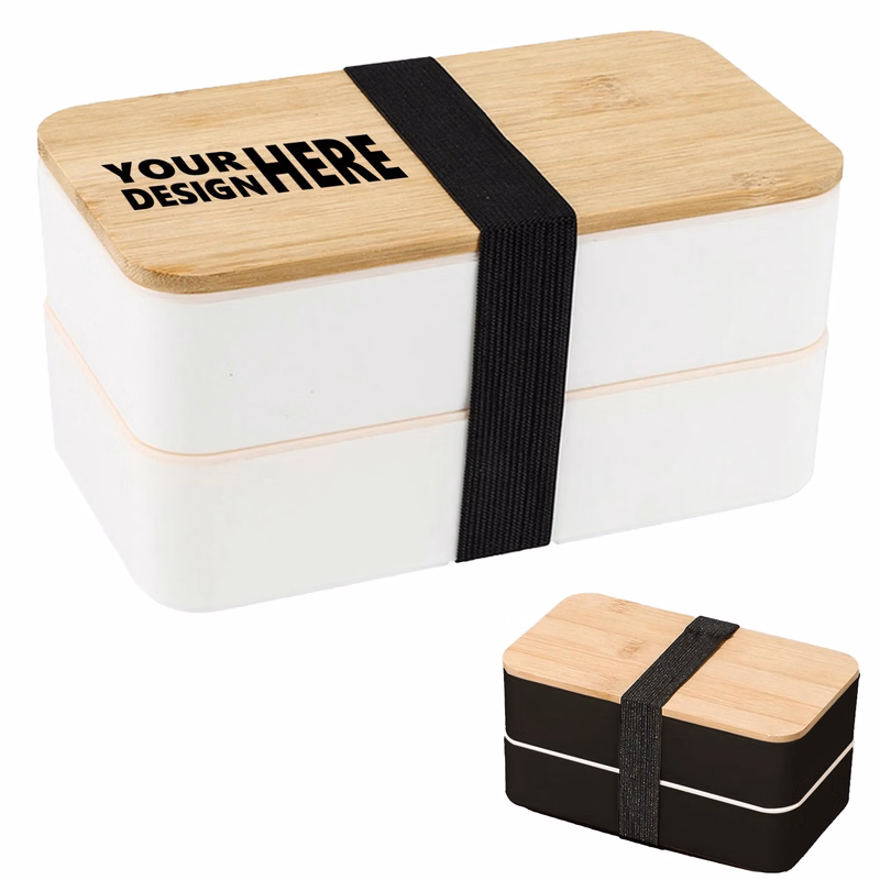 Dual-Layer Bento Lunch Box