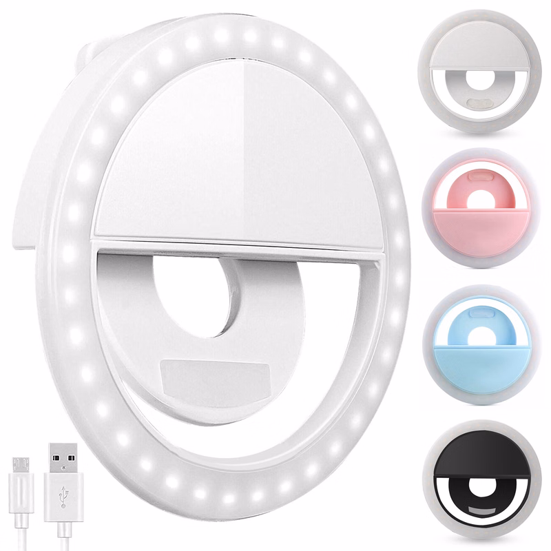 Ring Light with 36 LED for Smart Phone Camera Round Shape