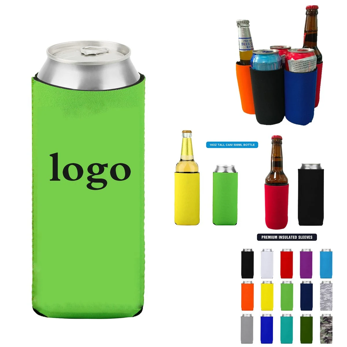 16 oz Tall Boy Can Cooler
1